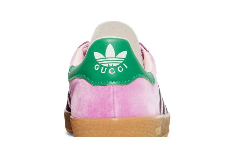 Кроссовки Gucci x adidas Gazelle 'Pink Velvet'