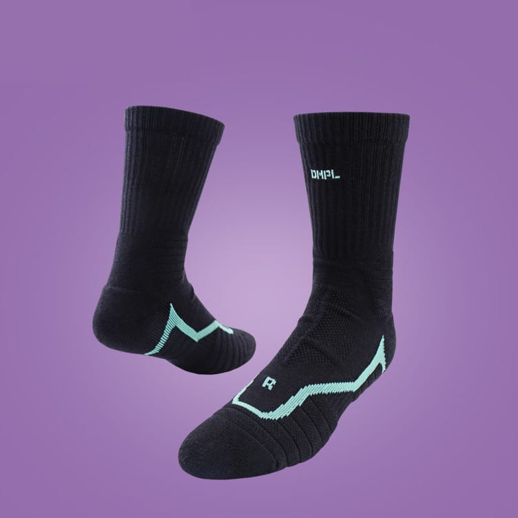 Спортивные носки Ehot Mamba Black Crew Socks