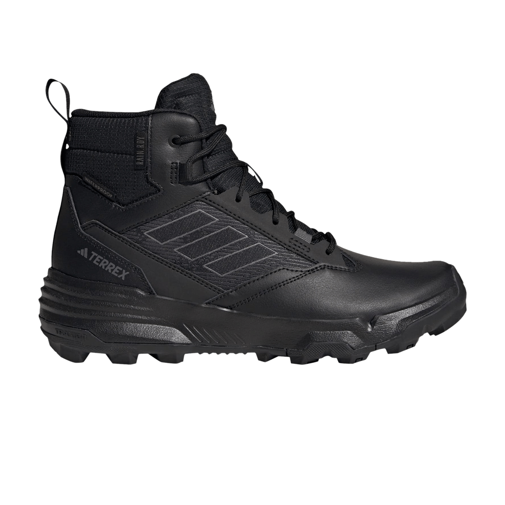 Кроссовки adidas Terrex Unity Leather Mid Rain.RDY 'Black Grey' 2023