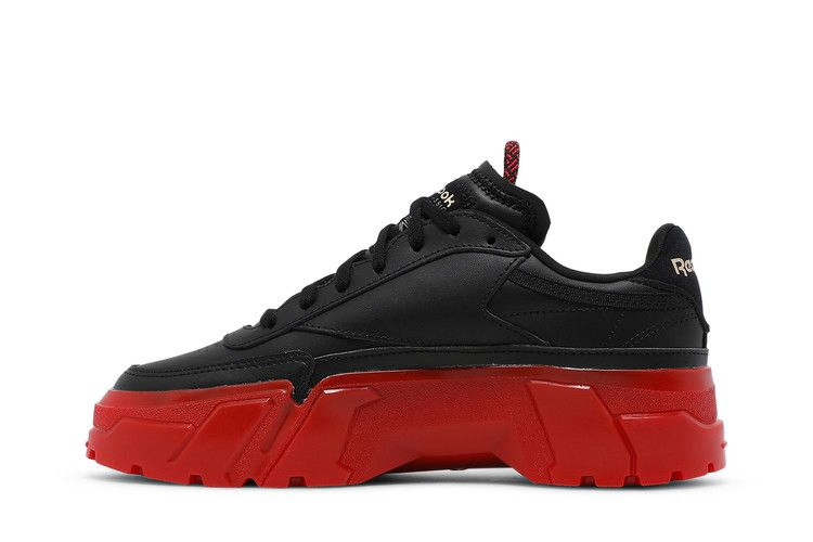 Кроссовки Reebok Cardi B x Club C J 'Black Vector Red'