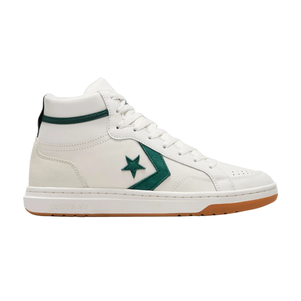 Krossovki-Converse-Pro-Blaze-Luxe-Mid-Classic-Sport-Vintage-White-Green-Envy