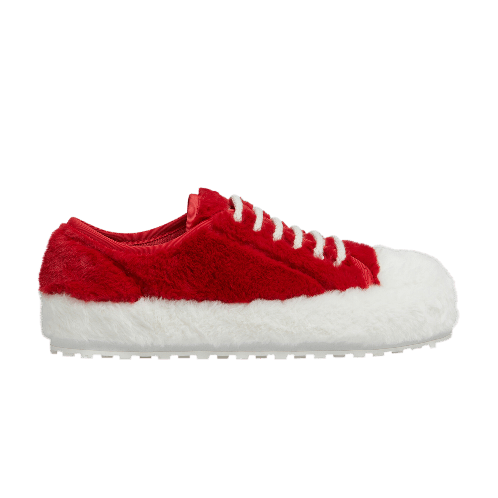 Кроссовки Marni Teddy Tennis Sneaker 'Red'