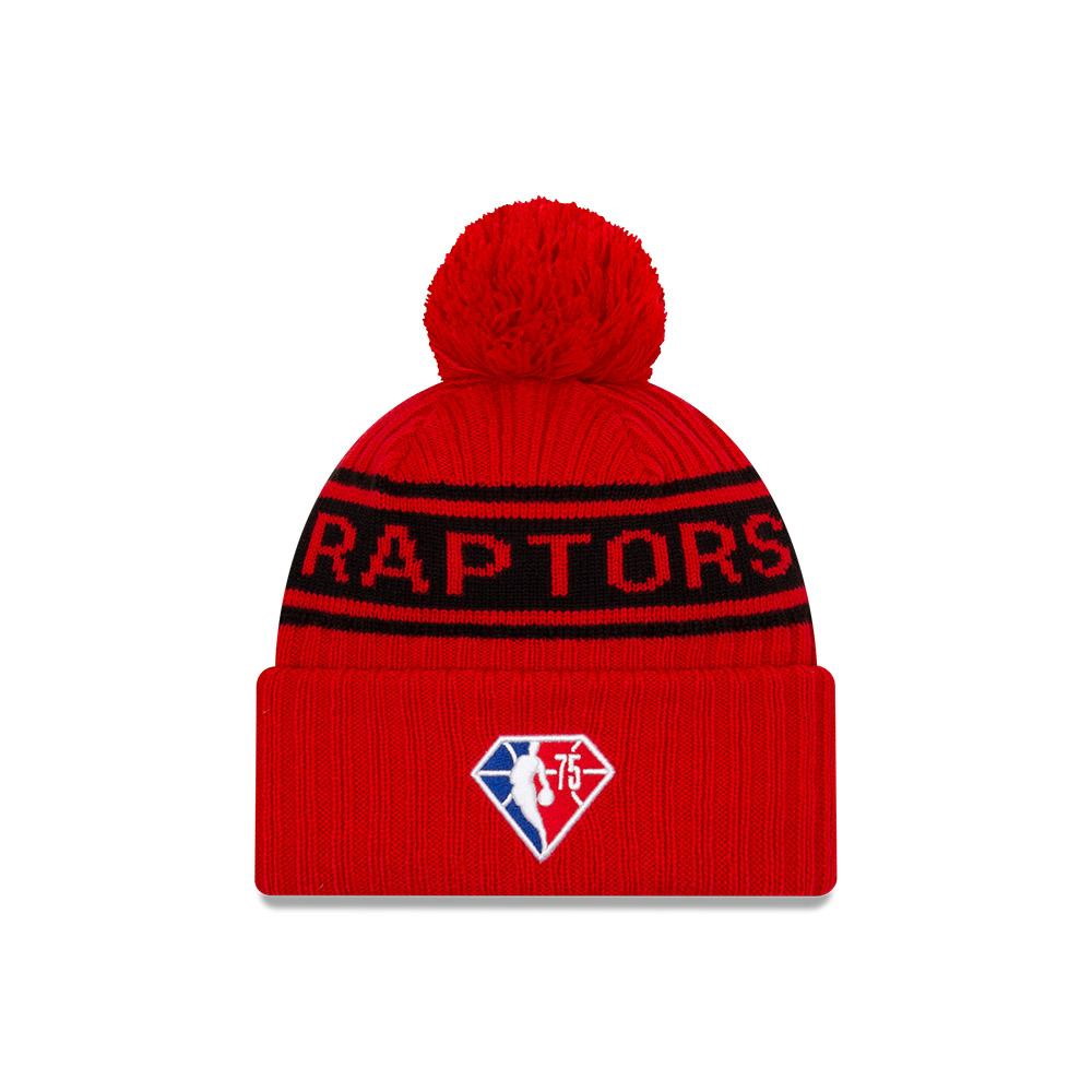 Шапка New Era Toronto Raptors 2021 Draft Edition Pom Knit NBA Beanie