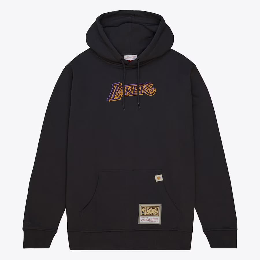 Худи Mitchell & Ness Black Los Angeles Lakers Golden Hour Glaze Pullover Hoodie