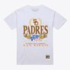 Mitchell-Ness-White-San-Diego-Padres-Pennant-Chase-T-Shirt-100x100