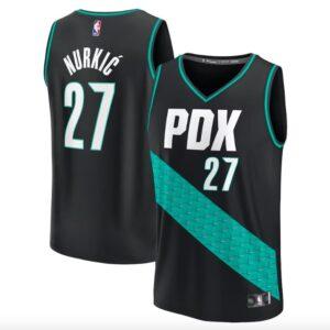 2022-23-Portland-Trail-Blazers-27-Jusuf-Nurkic-Fast-Break-City-Black-Jersey-1-300x300