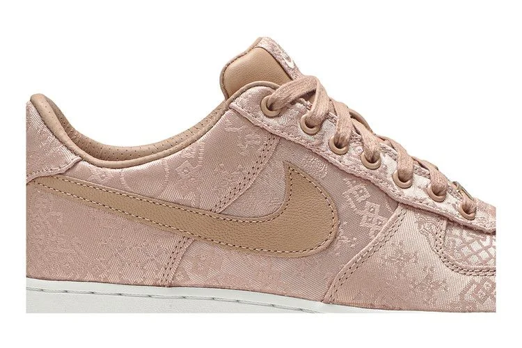 Кроссовки CLOT x Nike Air Force 1 Low Premium 'Rose Gold Silk'