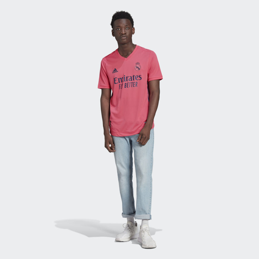 Футболка adidas Real Madrid Away Authentic Shirt 20/21 Pink Jersey Pink
