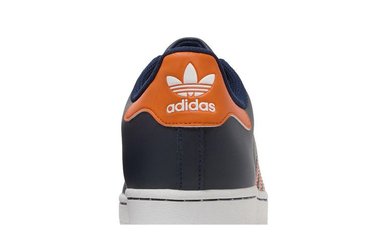Кроссовки adidas Superstar 'Night Indigo Orange'