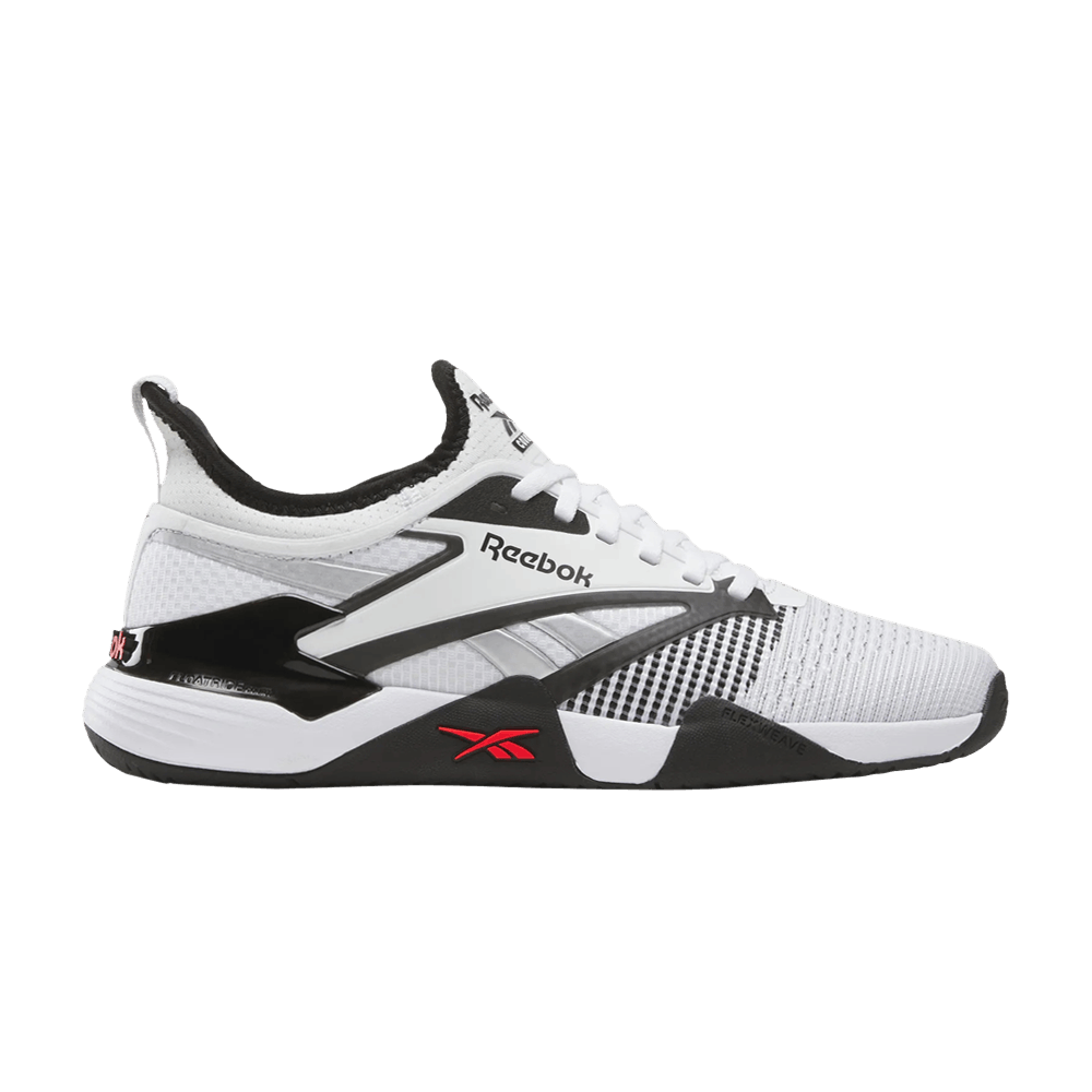 Кроссовки Reebok Nano Court 'Black White Energy Red'