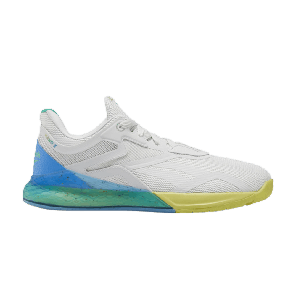 Кроссовки Reebok Wmns Nano X 'Chartreuse Blue'