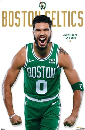 Настенный постер Jayson Tatum Boston Celitcs NBA Wall Poster