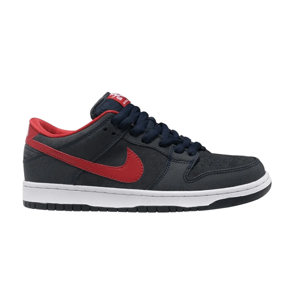 Кроссовки Nike Dunk Low Pro SB 'Dark Obsidian Gym Red'