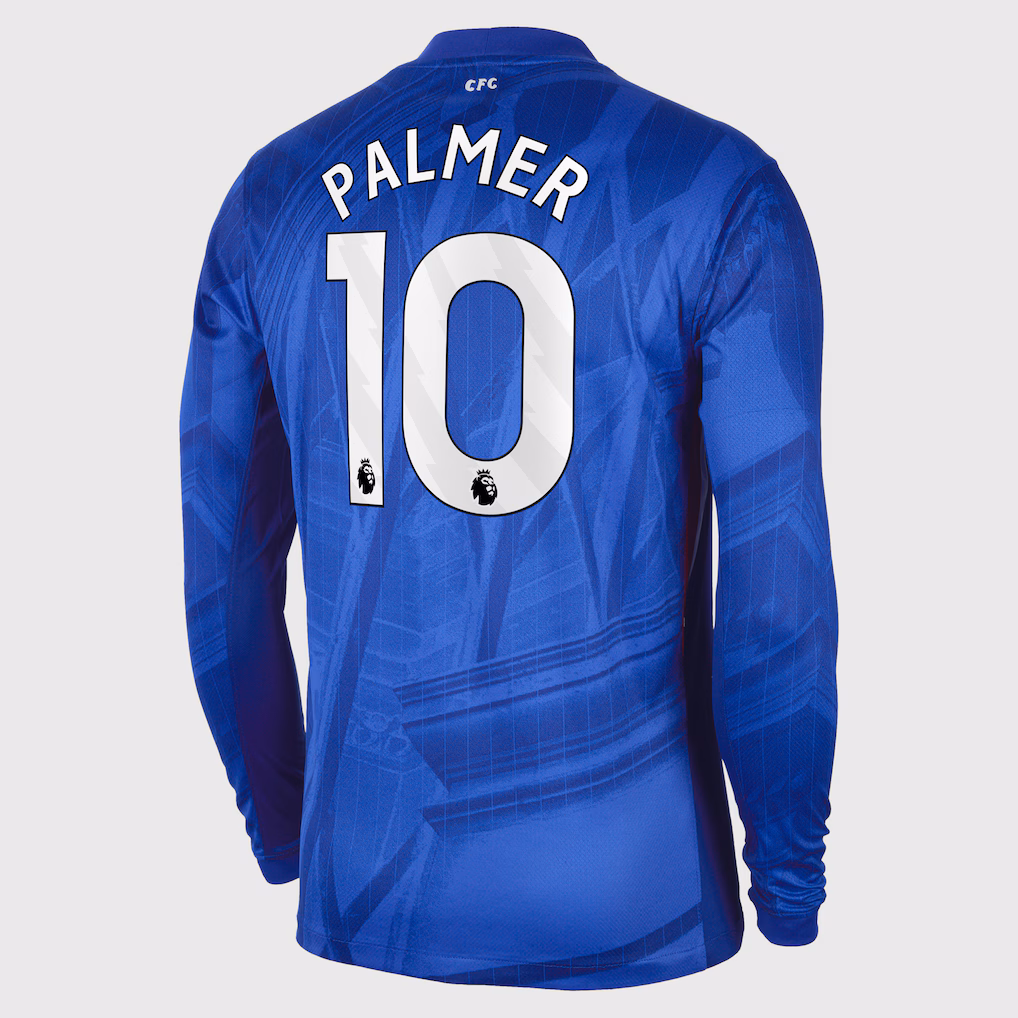 Футбольный лонгслив Chelsea Nike Home Stadium Long Sleeve Shirt 2025-26 Palmer 10