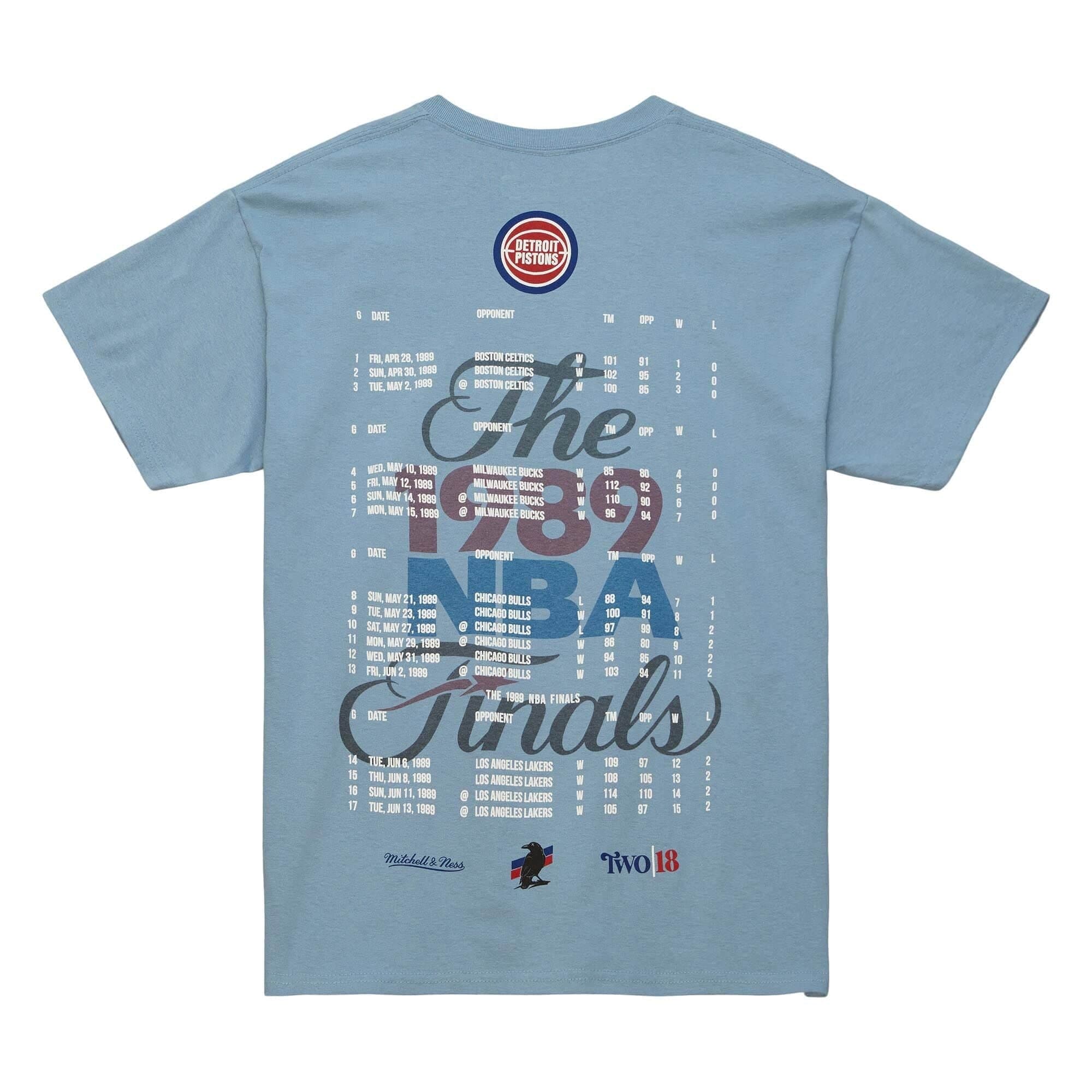 Футболка Mitchell & Ness My Towns Two18 Graphic SS Tee Detroit Pistons T-Shirt
