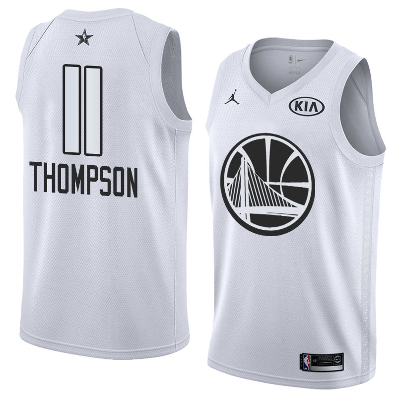 Баскетбольная джерси 2018 All-Star Warriors Klay Thompson #11 White Swingman Jersey