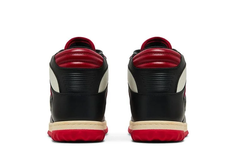 Кроссовки Gucci MAC80 High 'Black White Red'