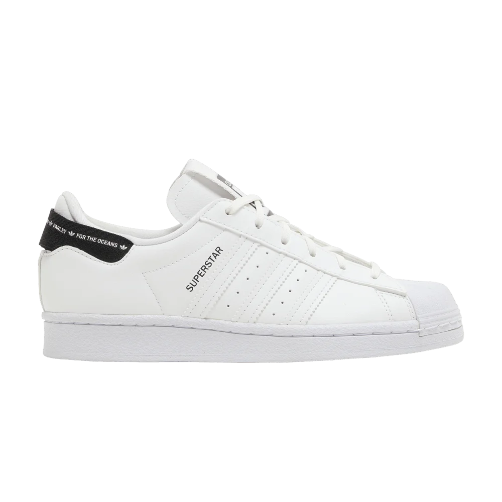 Кроссовки Parley x adidas Superstar J 'White Black'