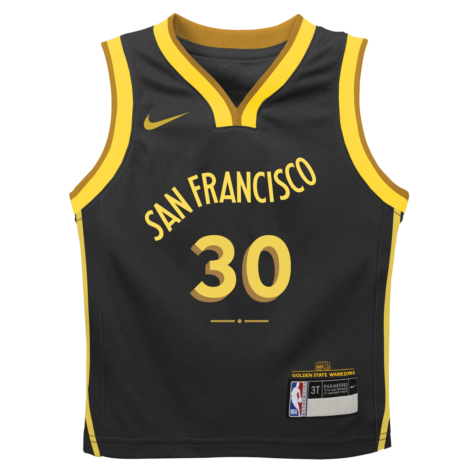 2023-24-Golden-State-Warriors-Stephen-Curry-30-Toddler-City-Edition-Black-Jersey-2