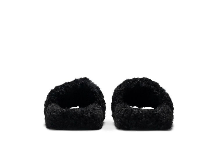 Кроссовки Balenciaga Wmns Furry Slides 'Black Red'