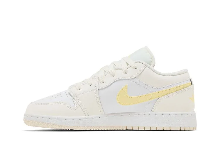 Кроссовки Air Jordan 1 Low GS 'Sail Light Laser Orange'
