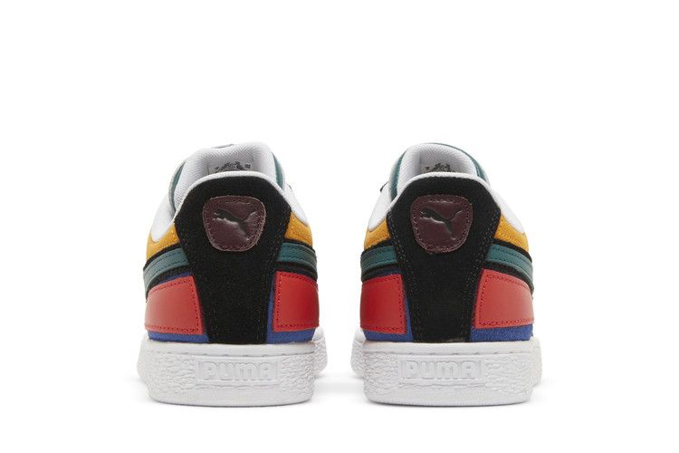 Кроссовки Puma Suede 'Layers - Blazing Blue Varsity Green'