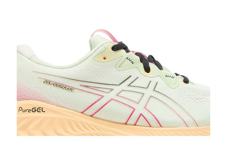 Кроссовки ASICS Wmns Gel Cumulus 25 'Whisper Green Pink Rave'