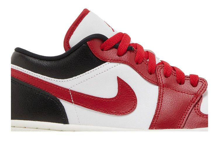 Кроссовки Wmns Air Jordan 1 Low 'White Gym Red'