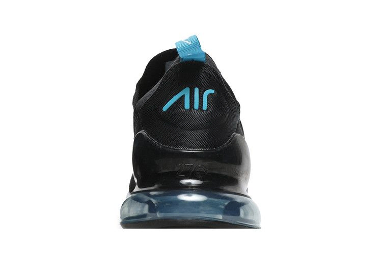 Кроссовки Nike Air Max 270 'Black Light Blue Fury'