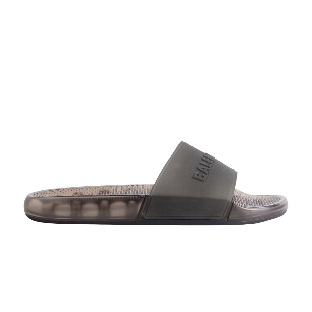 Balenciaga Pool Slide 'Black Transparent'
