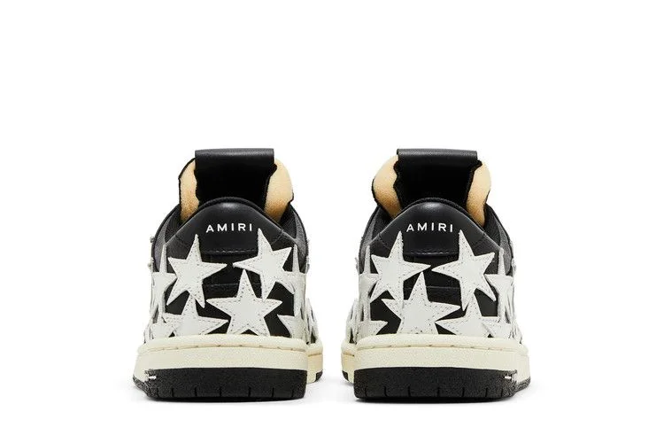 Кроссовки Amiri Stars Low 'Black White'