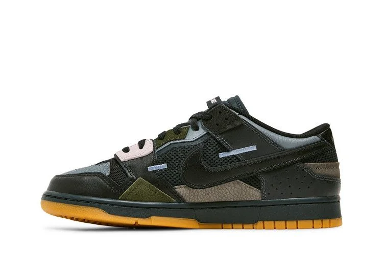 Кроссовки Nike Dunk Low Scrap 'Black'