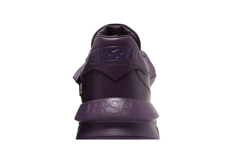 Кроссовки Versace Odissea Caged Rubber Medusa Sneaker 'Burgundy'