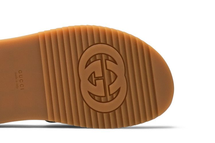 Сандалии Gucci Wmns Platform Slide Sandal 'Allover GG Denim'