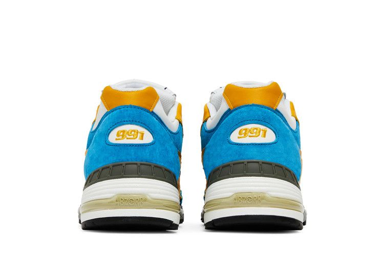 Кроссовки Sneakersnstuff x New Balance 991 Made in England 'Blue Yellow'