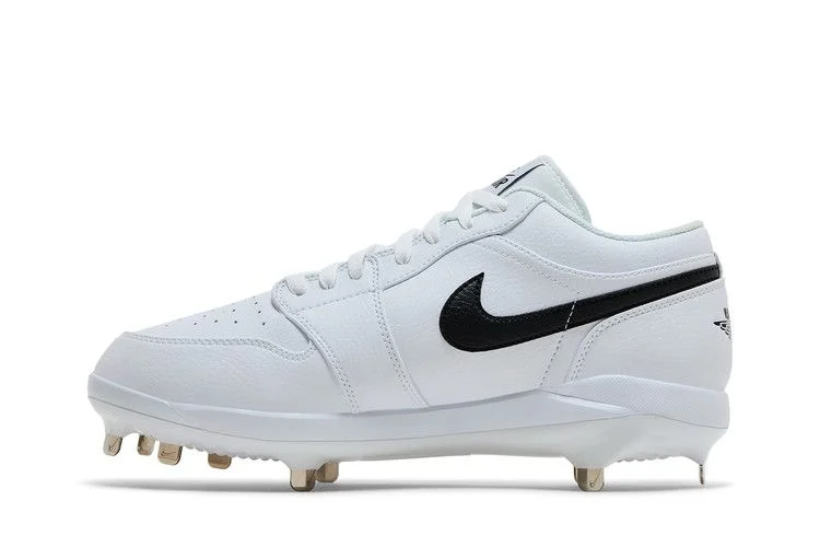 Кроссовки Air Jordan 1 Retro Low Metal 'White Black'