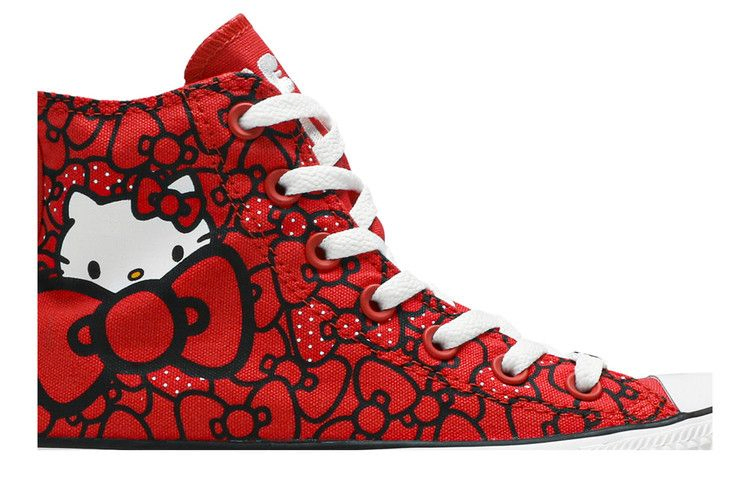 Кроссовки Converse Hello Kitty x Wmns Chuck Taylor All Star Hi 'Red'