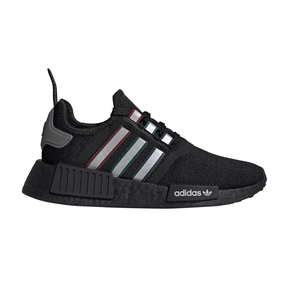 Кроссовки Adidas NMD_R1 J 'Black Silver Dawn'