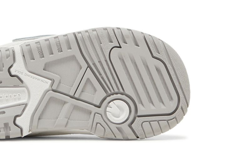 Кроссовки New Balance 550 Bungee Lace Toddler 'White Grey'
