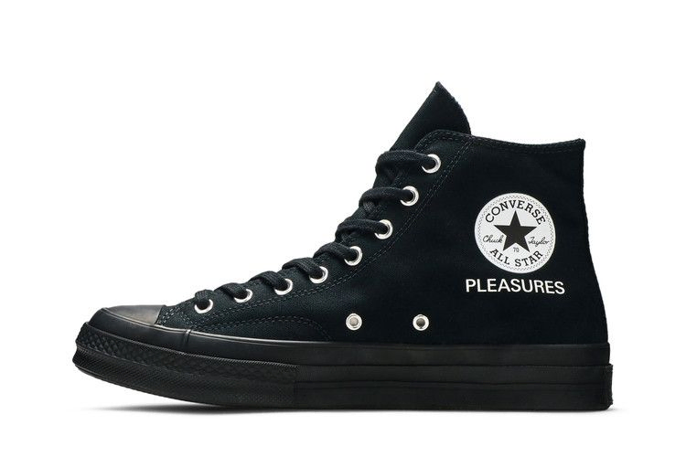 Кроссовки Joy Division x Pleasures x Converse Chuck 70 High 'Black White'