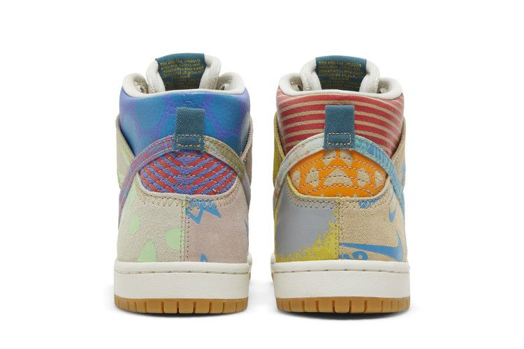 Кроссовки Thomas Campbell x Nike SB Dunk High 'What The'