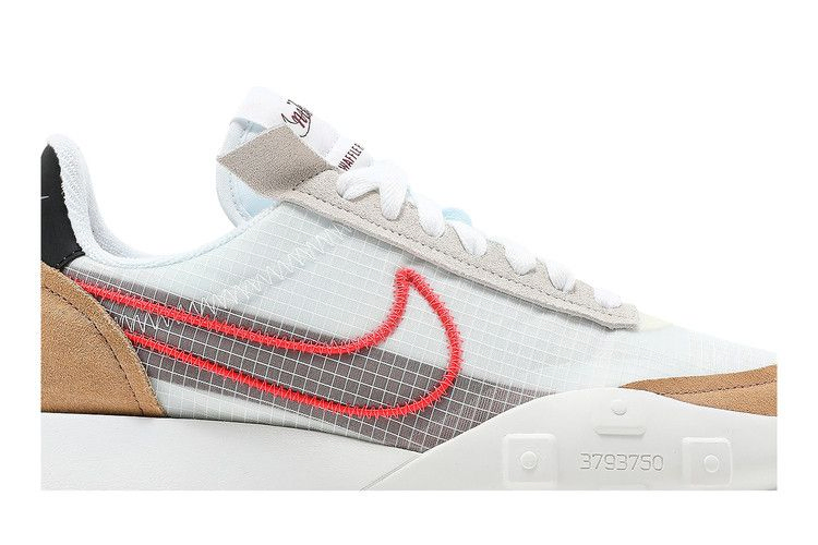 Кроссовки Nike Wmns Waffle Racer 2X 'White Bright Crimson'