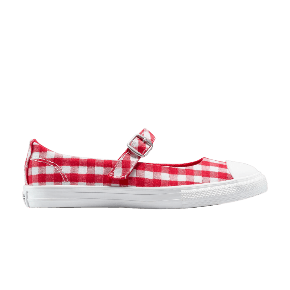 Кроссовки Converse Chuck Taylor All Star Dainty Mary Jane PS 'Checkered Red'