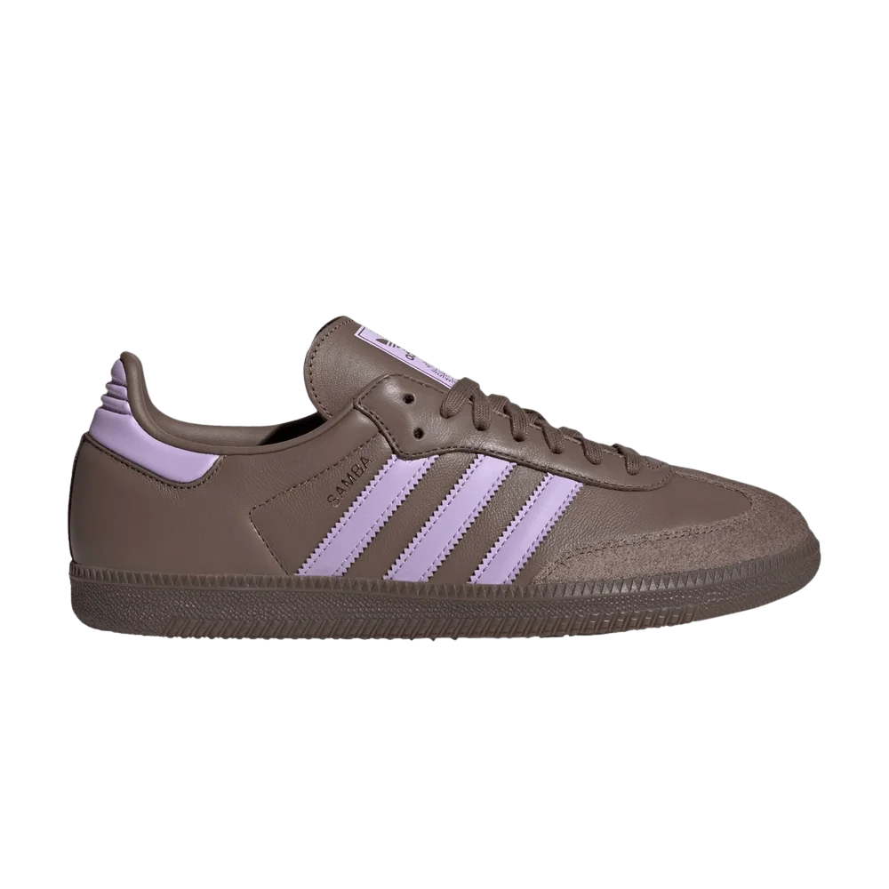 Кроссовки Adidas Samba OG 'Earth Strata Purple Glow'