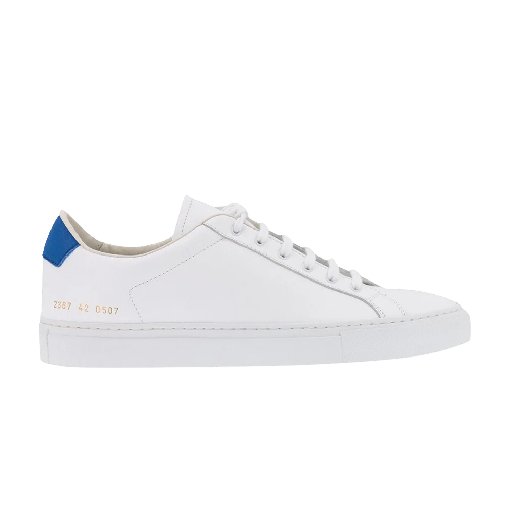 Кроссовки Common Projects Retro Low 'White Blue'