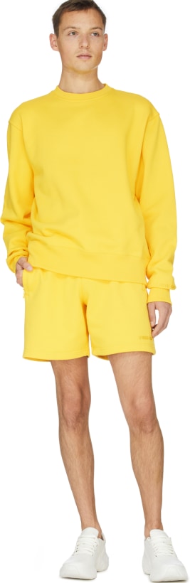 Свитшот adidas Pharrell Williams Basics Crewneck Sweatshirt Bold Gold
