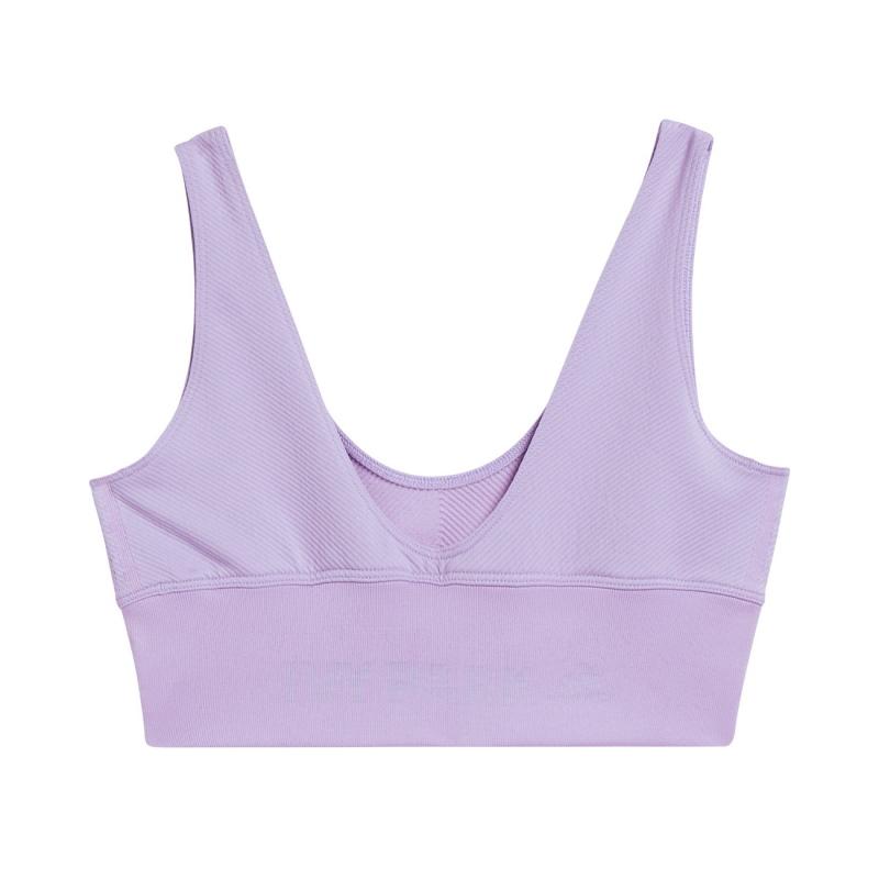 Спортивный топ adidas Ivy Park Knit Scoop Bra Dust Purple/Purple Glow