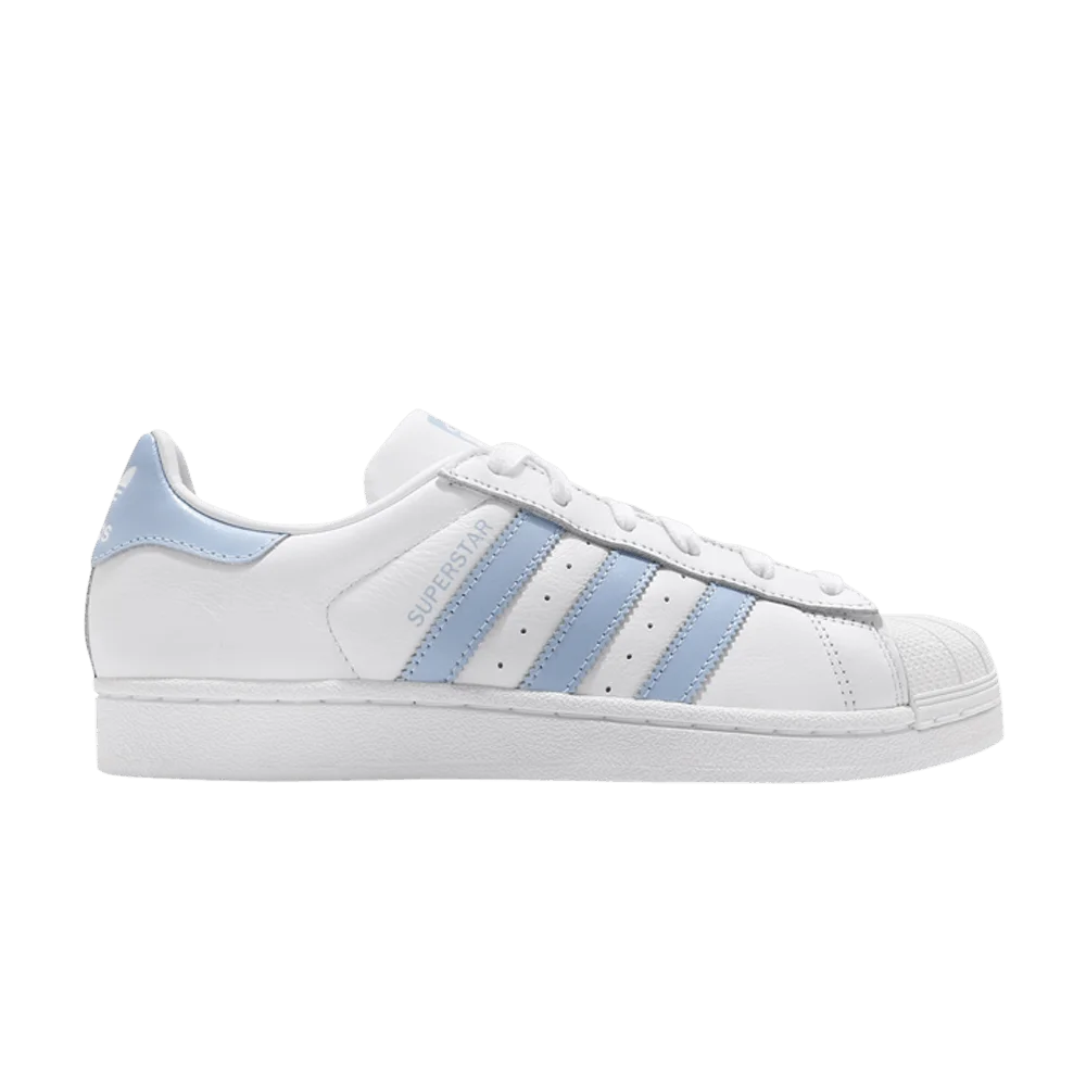 Krossovki-Adidas-Wmns-Superstar-White-Glow-Blue
