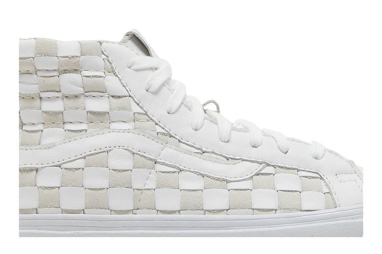 Кроссовки Vans OG Sk8-Hi LX 'Woven - White'