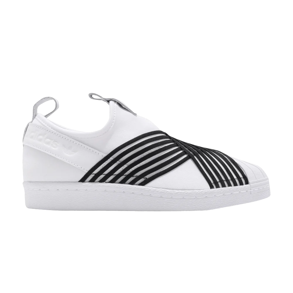 Krossovki-Adidas-Wmns-Superstar-Slip-On-Footwear-White